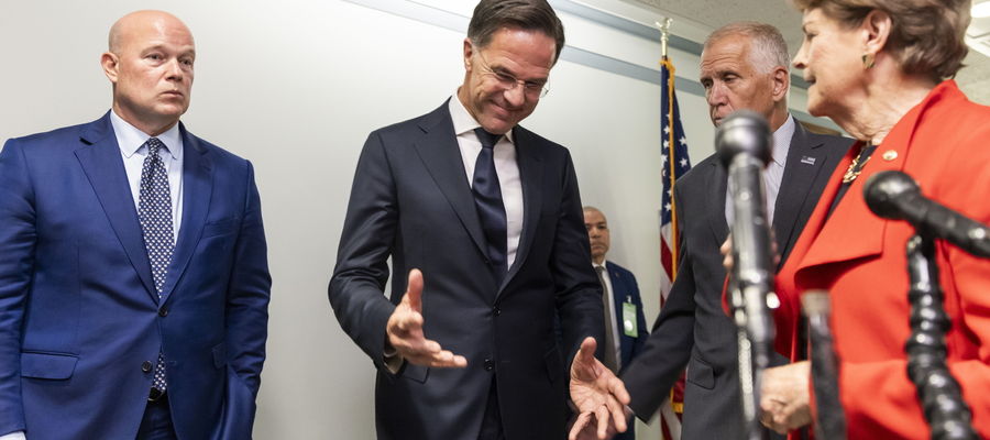 Sekretarz generalny NATO Mark Rutte 