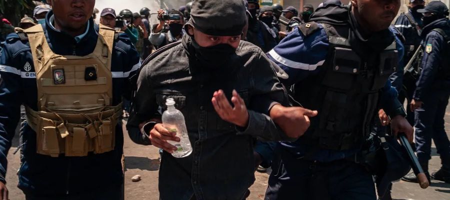 Protest w stolicy Madagaskaru