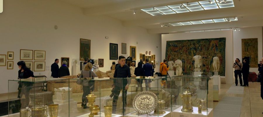 Kolekcja Książąt Czartoryskich" w Arsenale Muzeum Czartoryskich w Krakowie