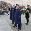 Mazowieccy policjanci uczcili 107. rocznicę odzyskania przez Polskę niepodległości