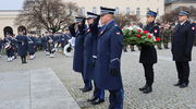 Mazowieccy policjanci uczcili 107. rocznicę odzyskania przez Polskę niepodległości