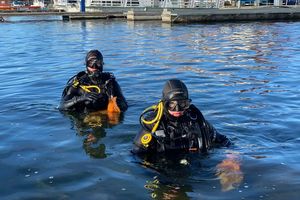 Oczyścili "szmaciany port" nad Niegocinem