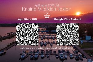 Nowa aplikacja „Kraina Wielkich Jezior”. Mazury w jednym ekologicznym przewodniku