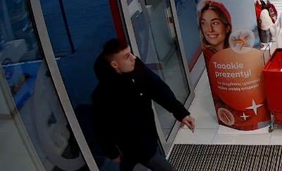 Kradł perfumy, zarejestrowały go kamery