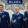 POŻEGNANIE ZE SŁUŻBĄ KOMENDANTA POWIATOWEGO POLICJI W MŁAWIE INSP. TOMASZA ŁYSIAKA