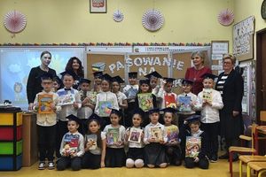 Pasowanie na czytelnika w „Jedynce”