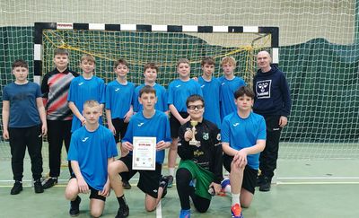 Chłopcy z SP nr 3 rocznik 2013–2014 mistrzami powiatu w piłce ręcznej