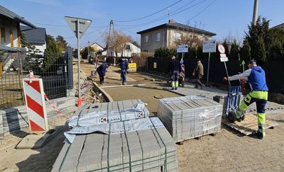 Ruszyły prace na ul. Wiśniowej w Mławie