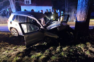 Śmiertelny wypadek na drodze relacji Strzegowo- Radzimowice