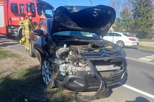 Noga z gazu. Zdarzenie drogowe w Mławie