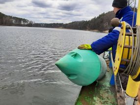 Na Wielkich Jeziorach Mazurskich pojawiły się pierwsze znaki