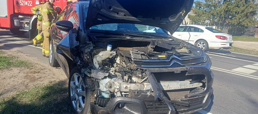 Noga z gazu. Zdarzenie drogowe w Mławie