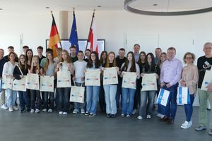 Młodzież z Mławy z wizytą w partnerskim Viernheim