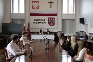 V Sesja Młodzieżowej Rady Powiatu Mławskiego