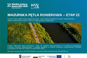 Rozpoczęto drugą część rozbudowy Mazurskiej Pętli Rowerowej