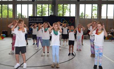Otwarcie sali sportowej przy SP w Nosarzewie Borowym